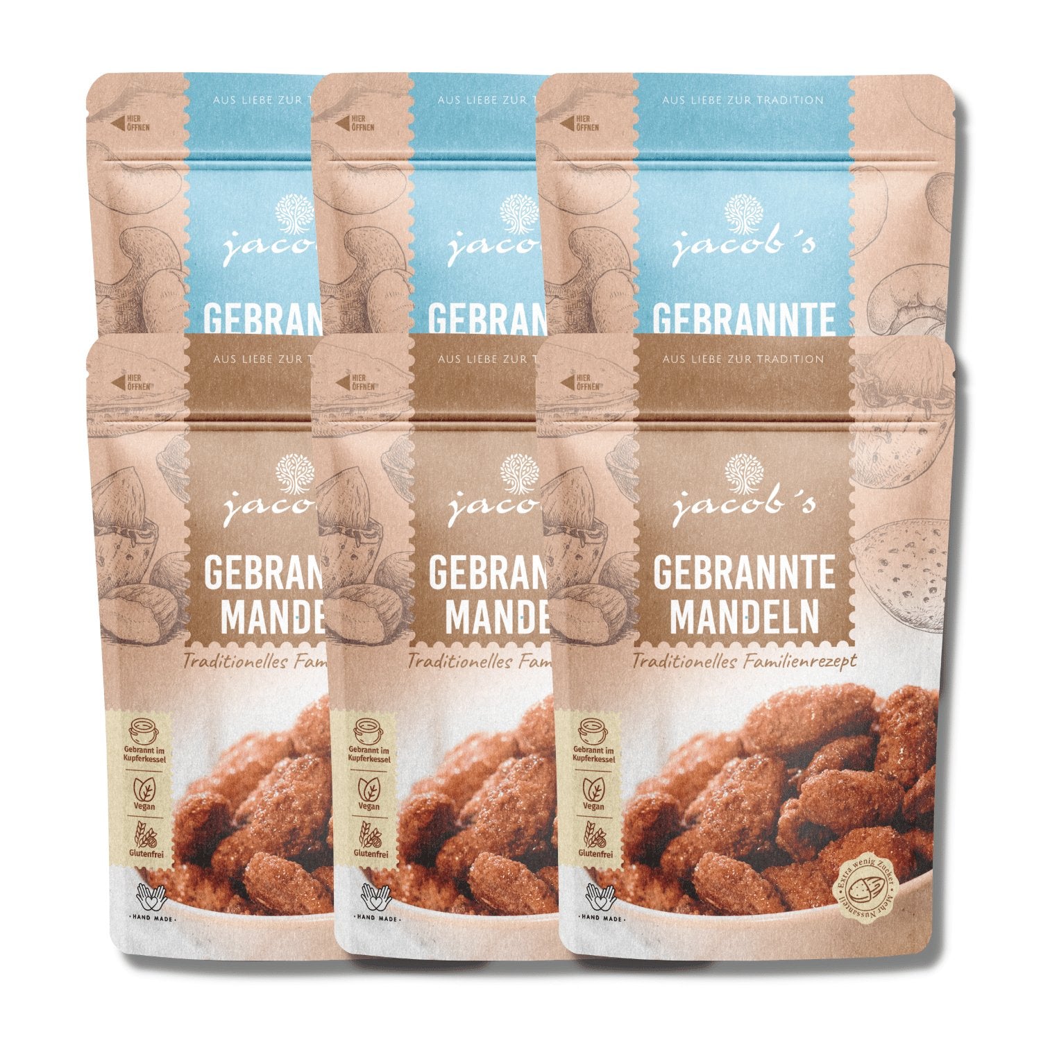 BESTSELLER DUO - 6 pieces - Jacobs Nussmanufaktur