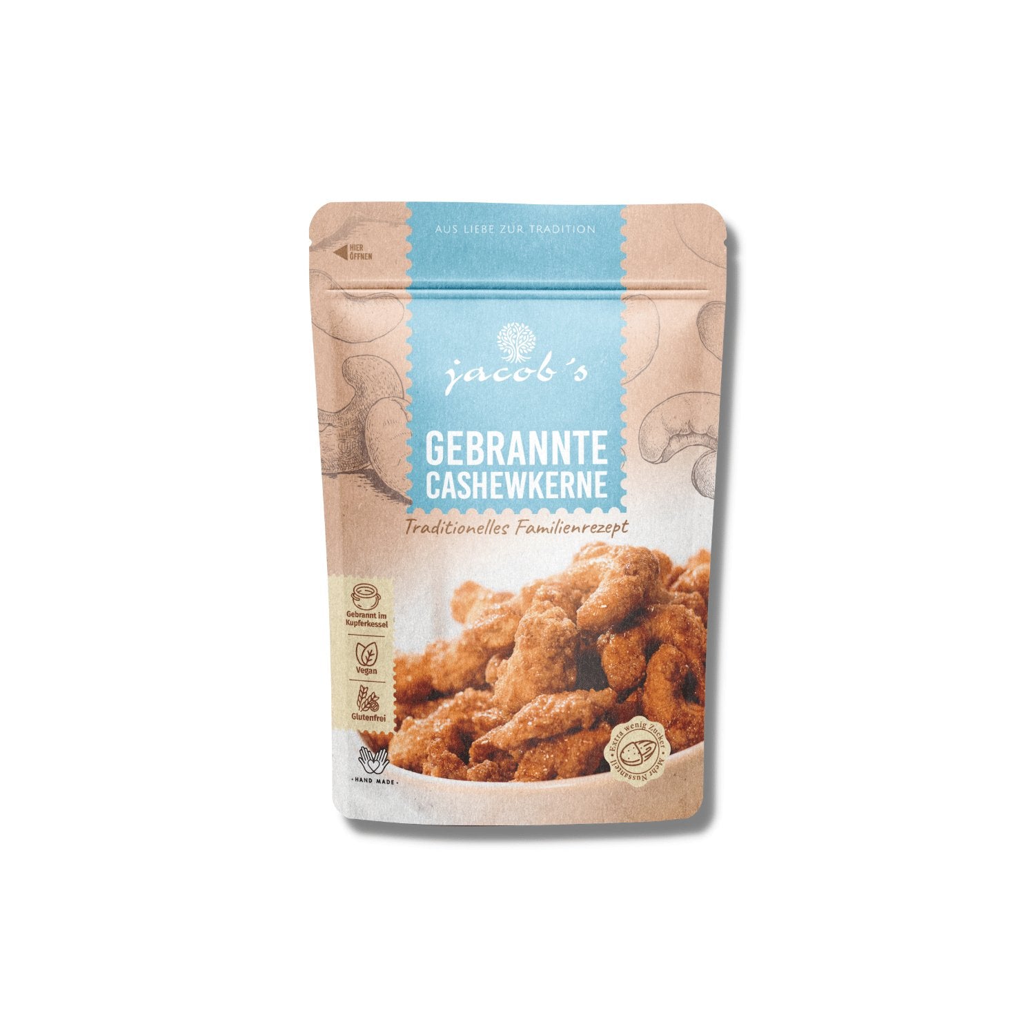 Roasted cashew nuts - Jacobs Nussmanufaktur