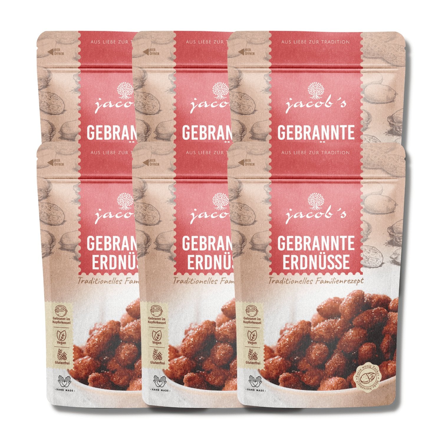 Roasted peanuts - Jacobs Nussmanufaktur