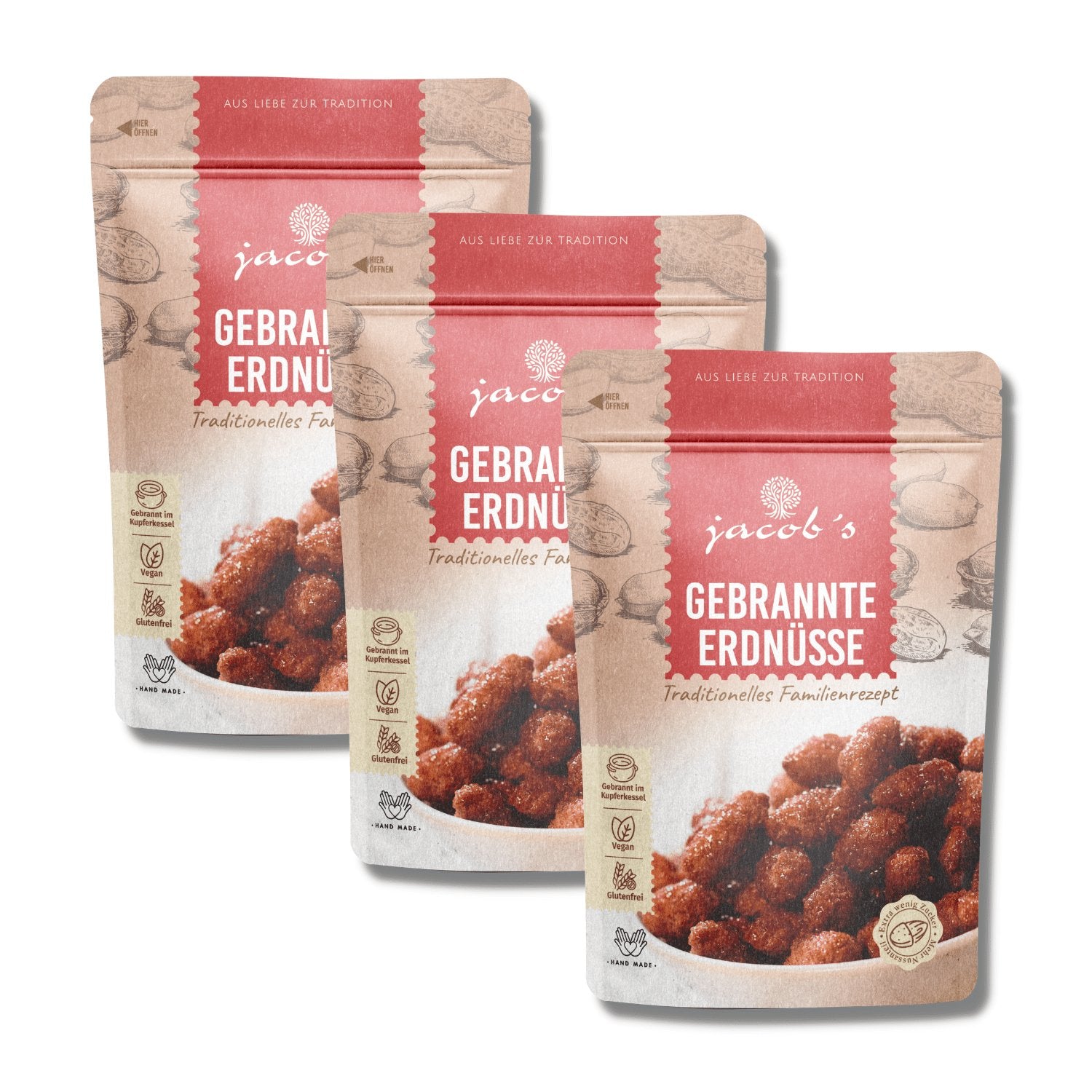 Roasted peanuts - Jacobs Nussmanufaktur