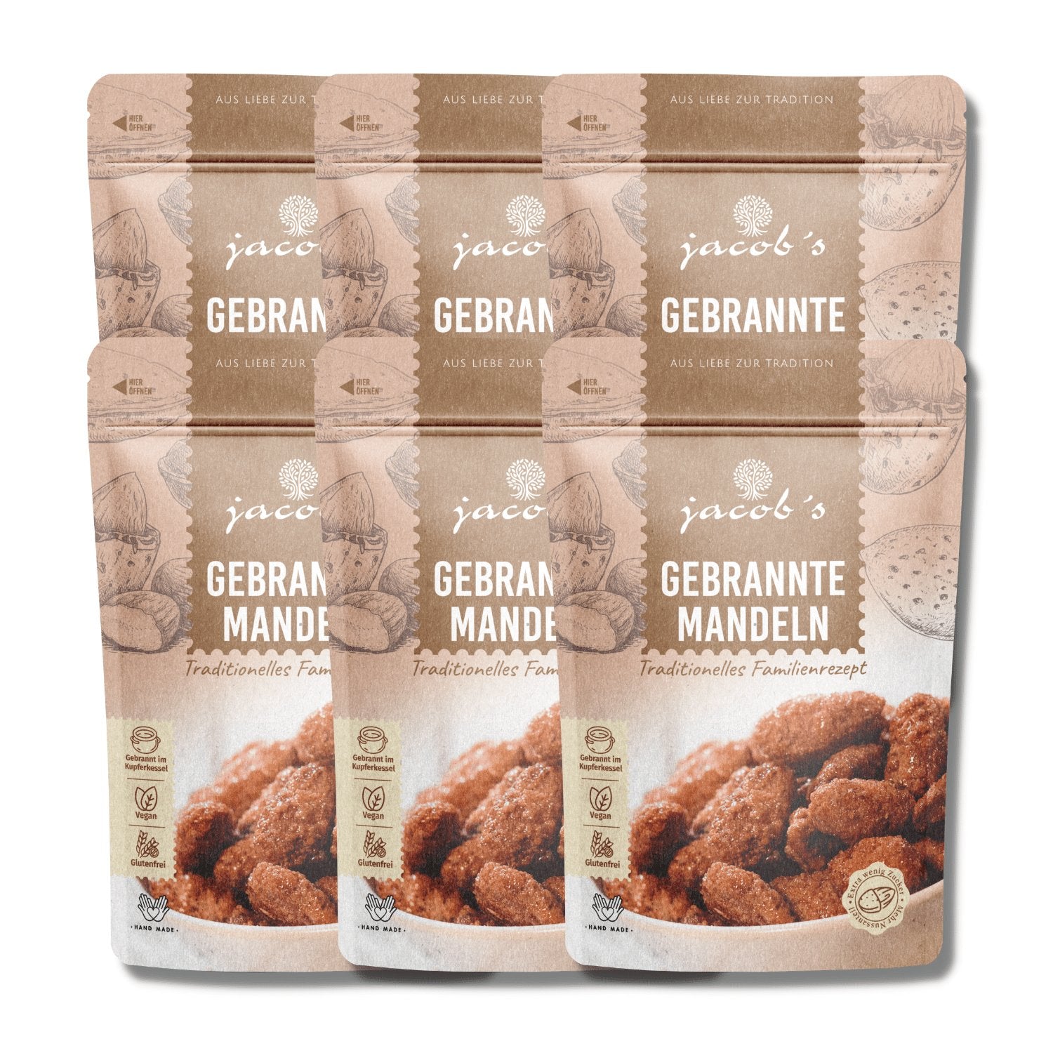 Roasted almonds - Jacobs Nussmanufaktur