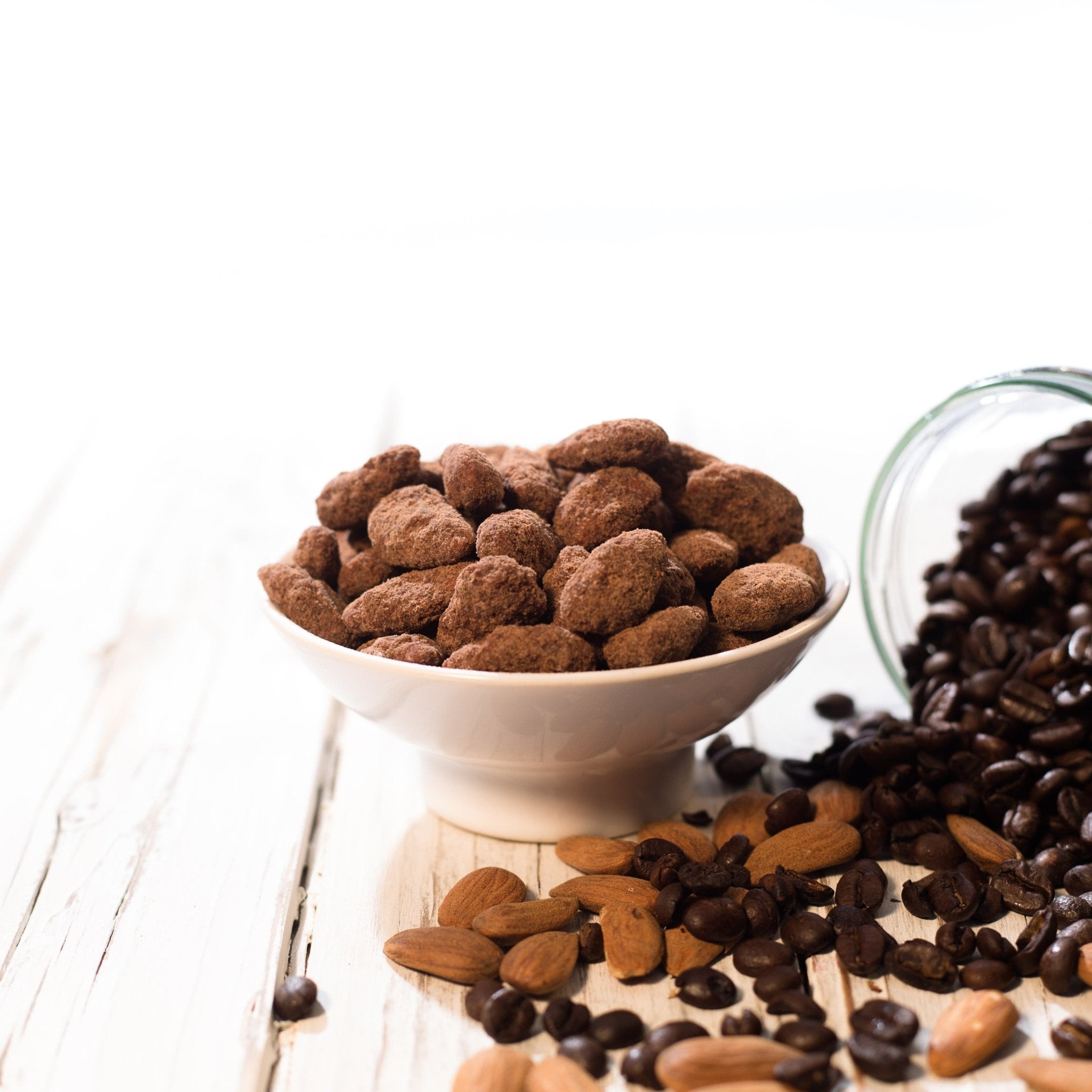 Roasted mocha almonds - Jacobs Nussmanufaktur