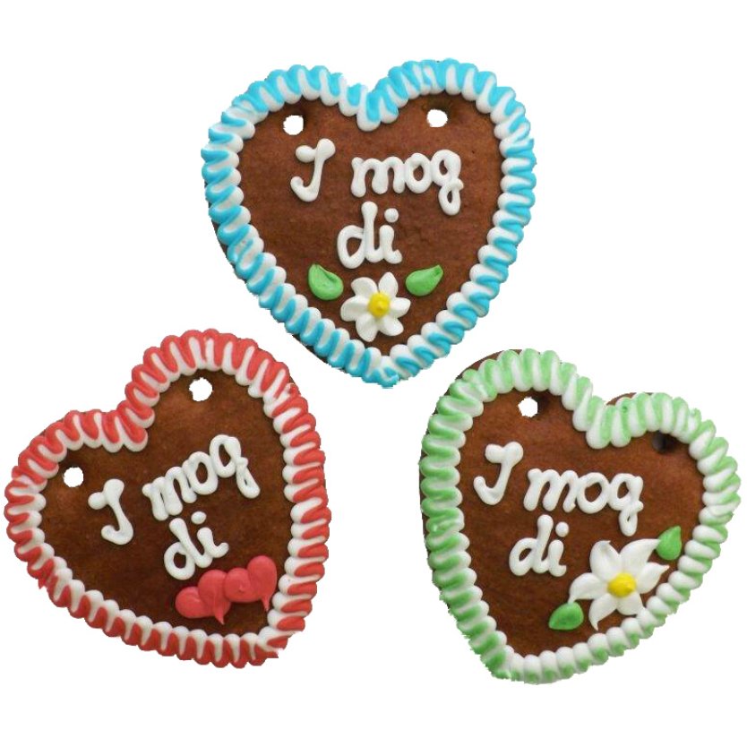 I mog di "Gr. S" - Gingerbread heart - Jacobs Nussmanufaktur