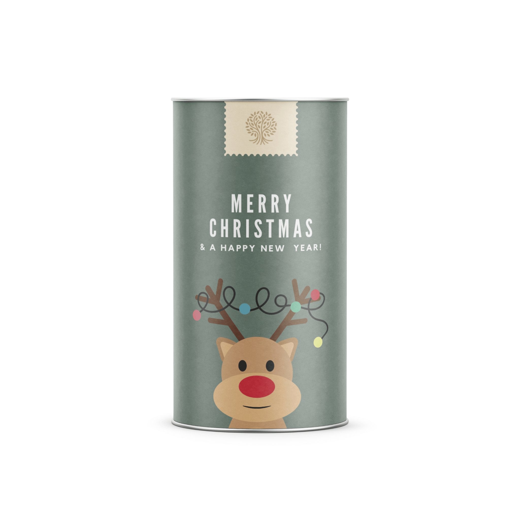 Christmas tin - Rudolf - Jacobs Nussmanufaktur