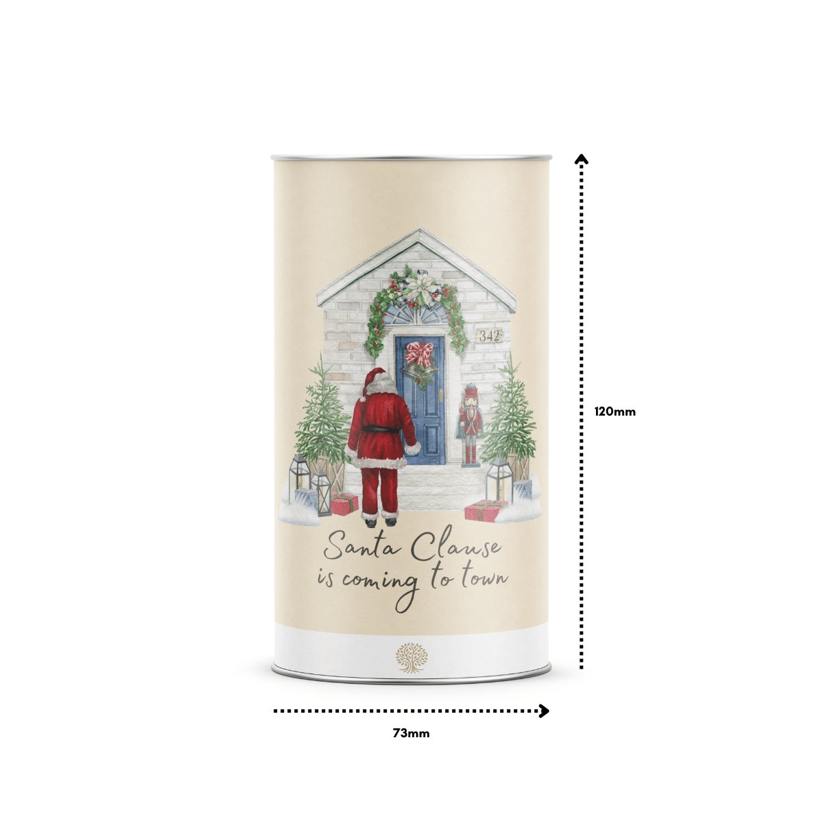 Weihnachtsdose - Santa Clause - Jacobs Nussmanufaktur