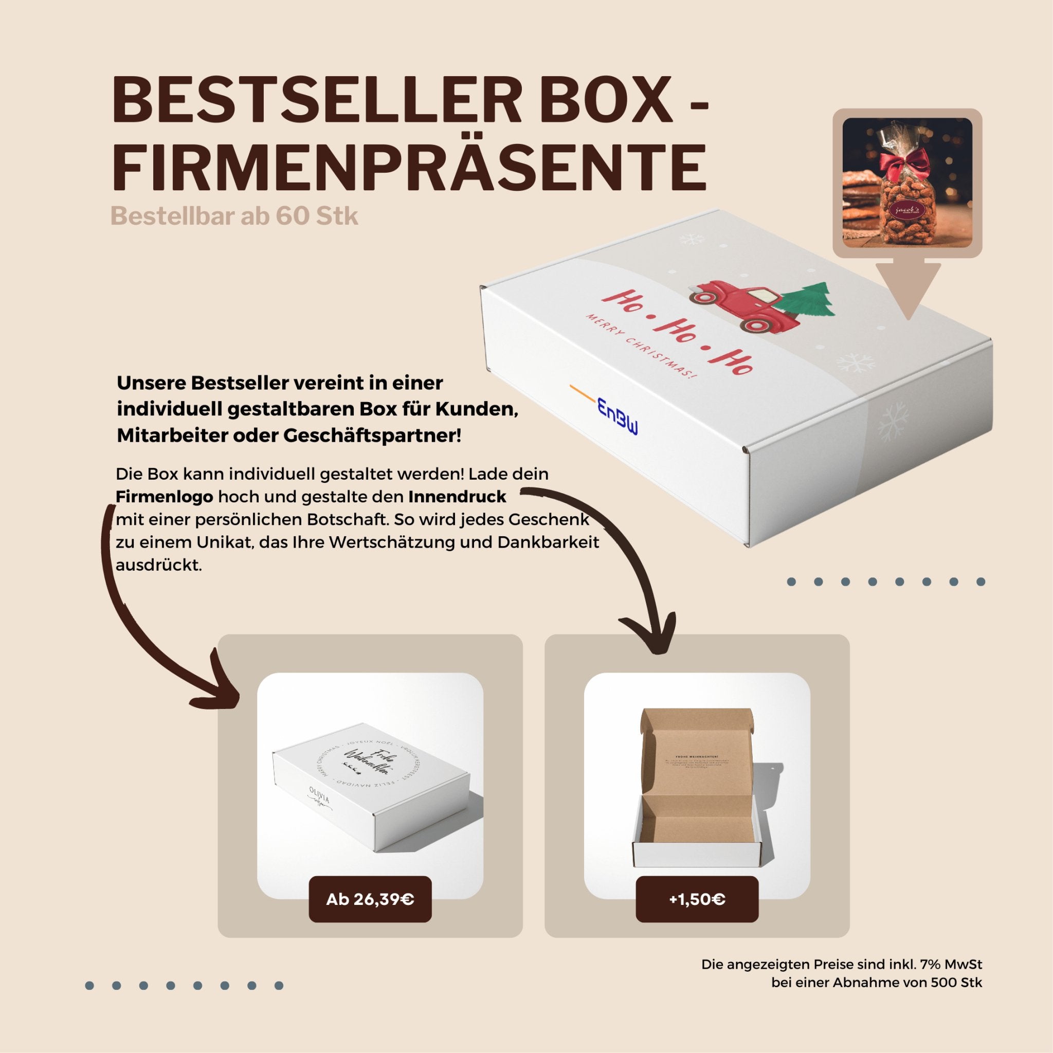 Bestseller Box - Firmengeschenke - Jacobs Nussmanufaktur