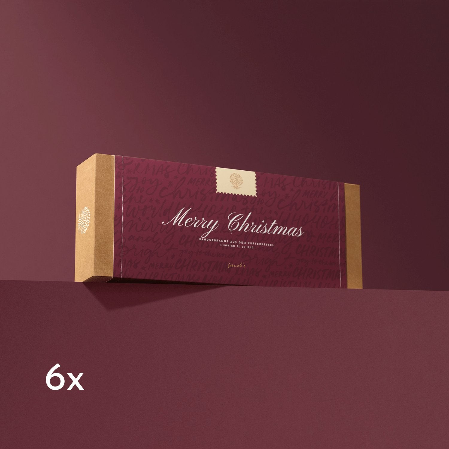 Merry Christmas Box - 5teilig - Jacobs Nussmanufaktur