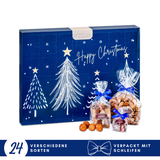 Adventskalender Royal Blau